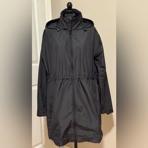 Gently Worn Adidas Traveer Rain Ready Waterproof Jacket in Black